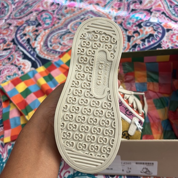 Gucci toddler sneaker size 24 - Picture 3 of 3